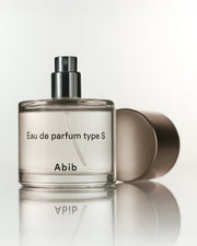 Abib Eau de Parfum Type S 50mL spray pump detail