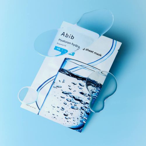 Abib essential hyaluron sheet and essence texture