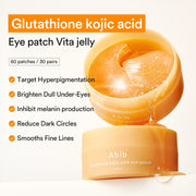 Abib Glutathione Kojic Acid Eye Patch Vita Jelly product information