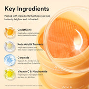 Abib Glutathione Kojic Acid Eye Patch Vita Jelly product information
