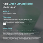 Abib Green LHA Pore Pad Clear Touch English amazon-gallery-09.jpg