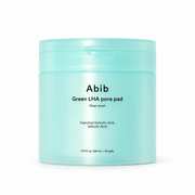 Abib Green LHA Pore Pad Clear Touch 70 pads on white background