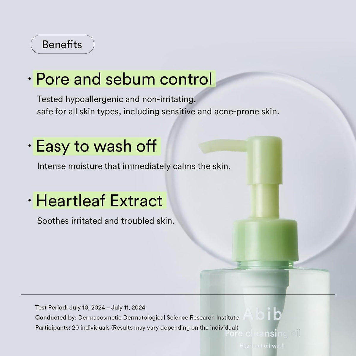 Abib Pore Cleansing Oil English Amazon gallery information 06