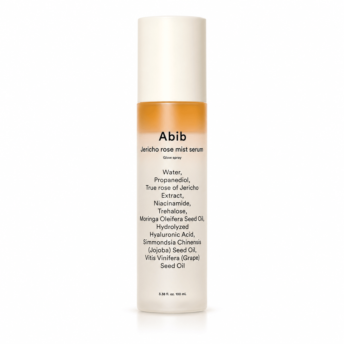 Abib Jericho Rose Mist Serum Glow Spray 100mL bottle on white
