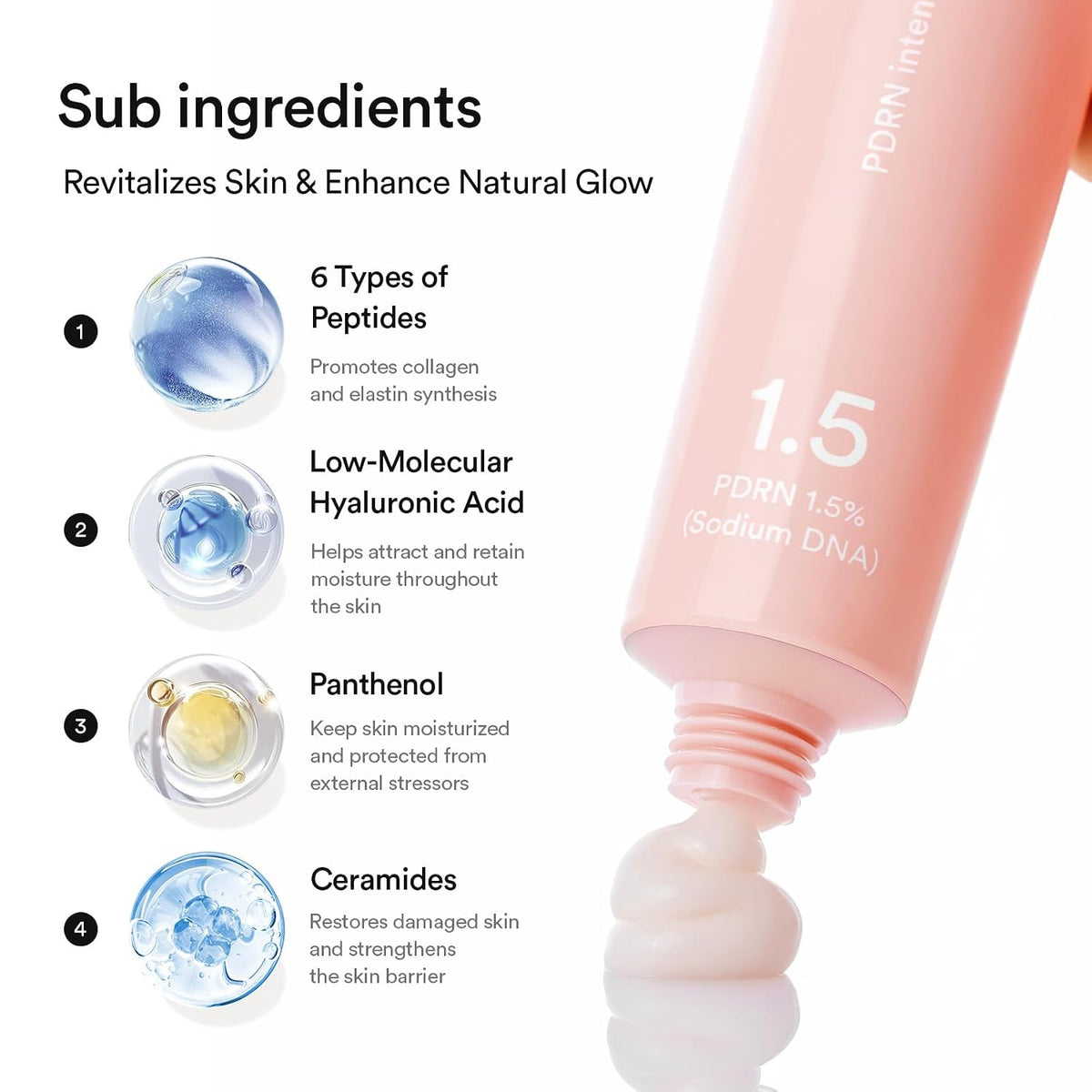 Abib PDRN Intensive Cream 1.5 Tube 75mL English gallery product information 5