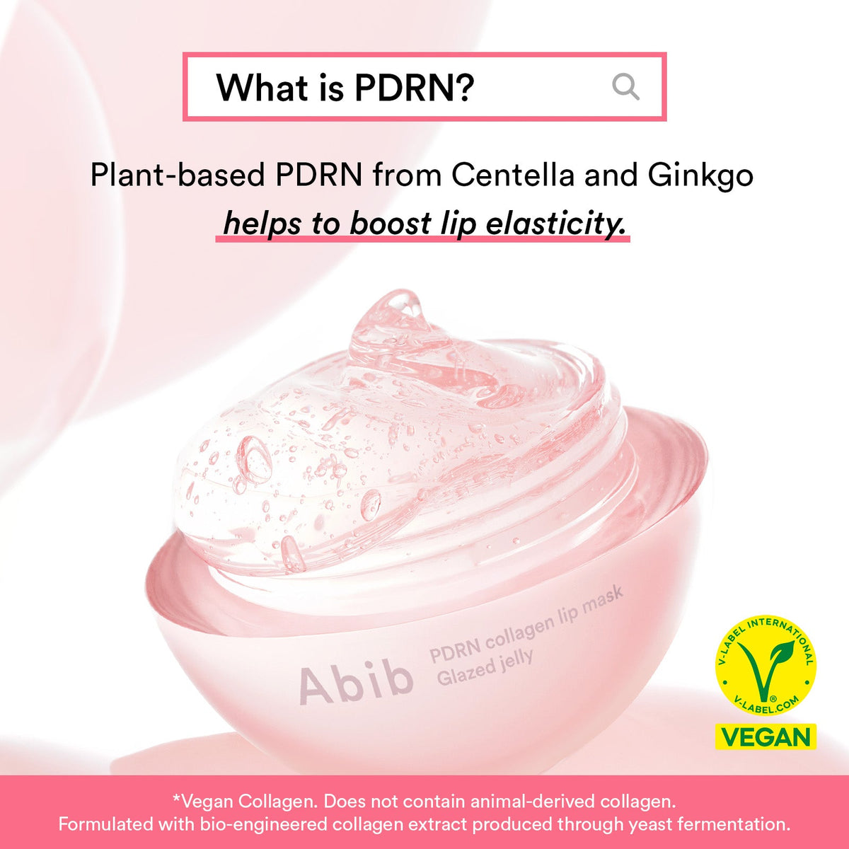 Abib PDRN Collagen Lip Mask Glazed Jelly product information