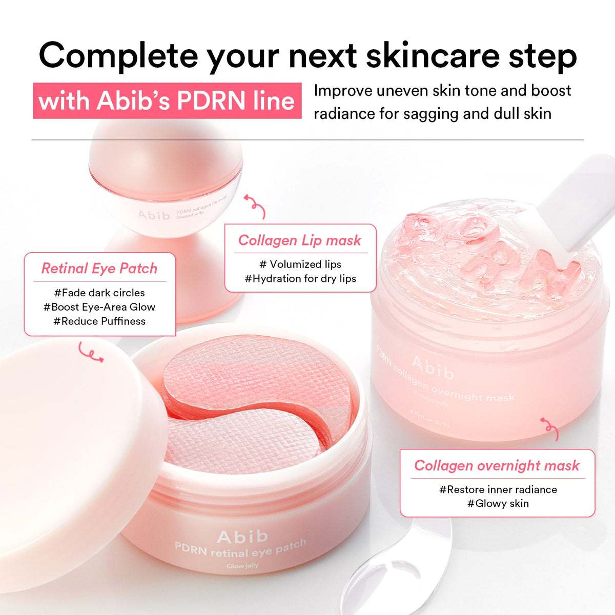 Abib PDRN Retinal Eye Patch Glow Jelly product information