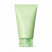Abib Pore Clay Pack Cleanser Heartleaf Charcoal Foam 120 mL on white background