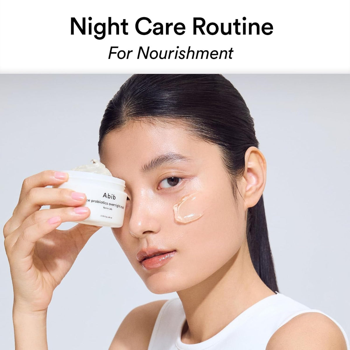 Abib Rice Probiotics Overnight Mask Barrier Jelly English product information amazon-B09Z81FRRF 1