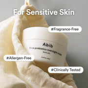 Abib Rice Probiotics Overnight Mask Barrier Jelly English product information amazon-B09Z81FRRF 6
