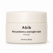 Abib Rice Probiotics Overnight Mask Barrier Jelly 80mL on white background