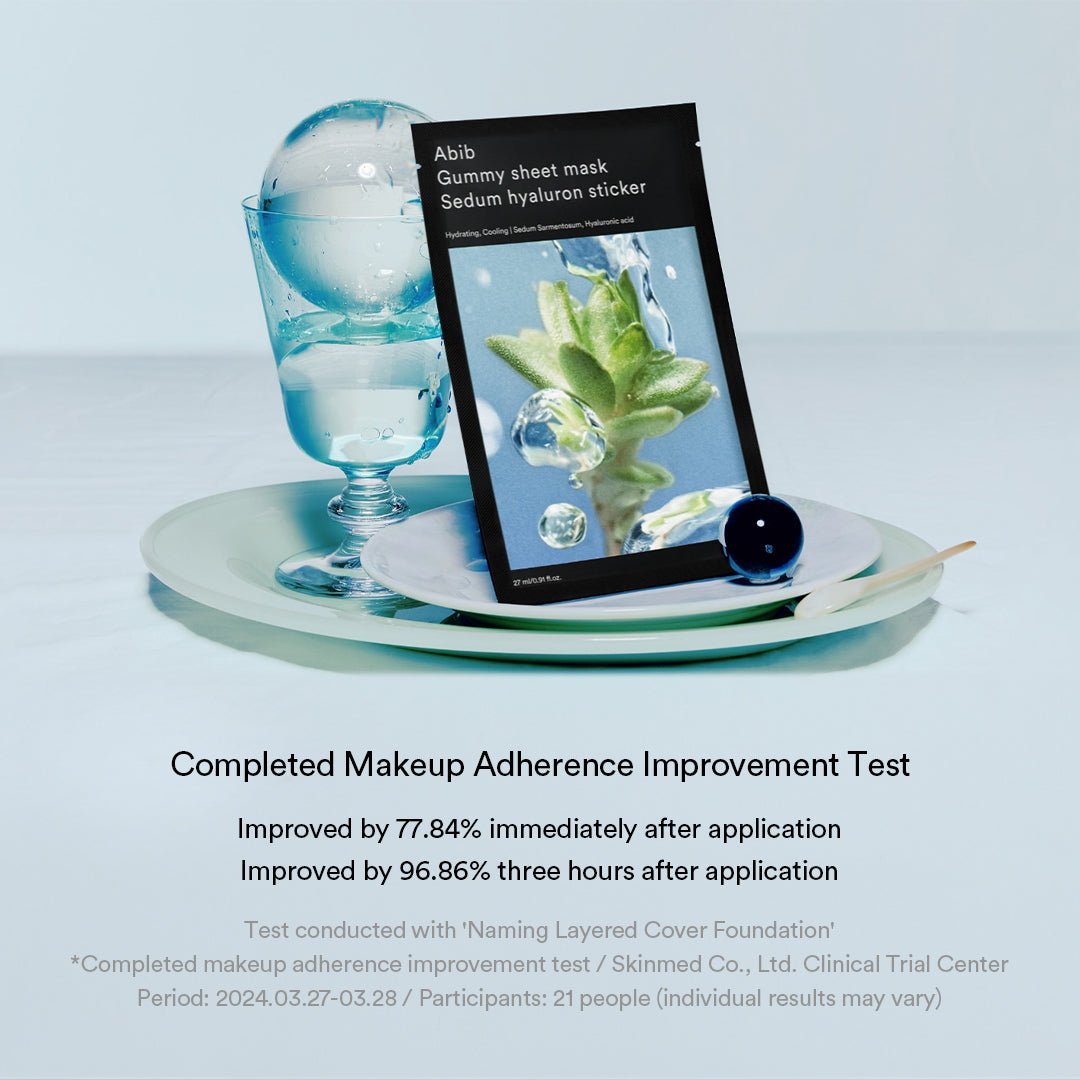 Abib Sedum Hyaluron Gummy Sheet Mask English information hyaluron-sticker 9