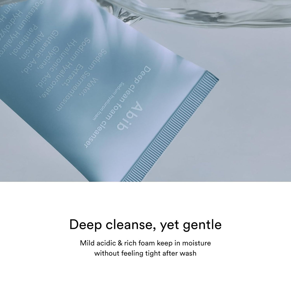 Abib Sedum Hyaluron Foam Cleanser – Deep cleansing and moisture-preserving foam
