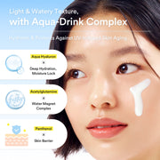 Abib Sedum Hyaluron Watery Sunscreen – Aqua-Drink Complex, acetylglutamine and panthenol overview