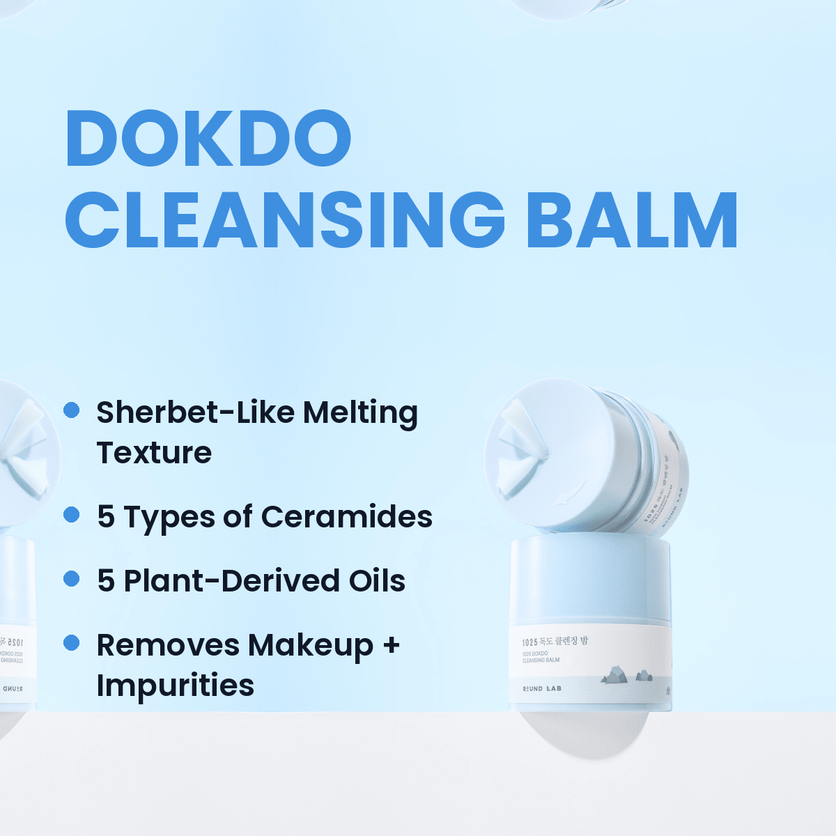 ROUND LAB 1025 Dokdo Cleansing Balm 50ml official product information
