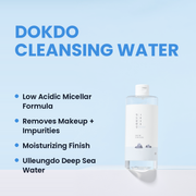 ROUND LAB 1025 Dokdo Cleansing Water 400ml official product information