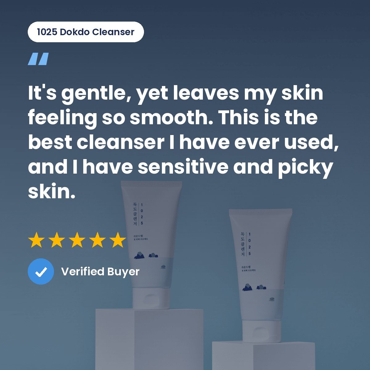 ROUND LAB 1025 Dokdo Cleanser 150ml official product information