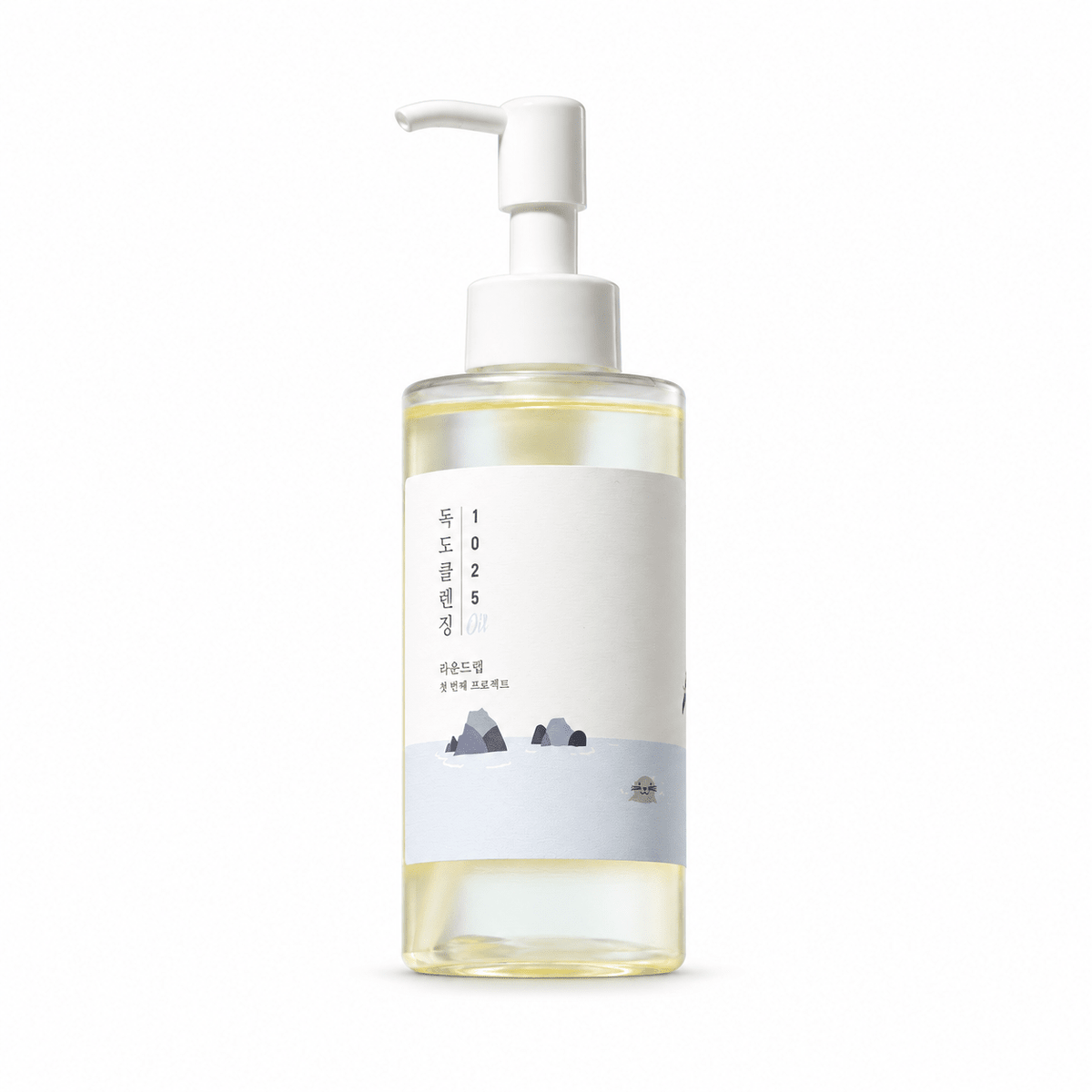 ROUND LAB 1025 Dokdo Cleansing Oil 200ml on a pure white background