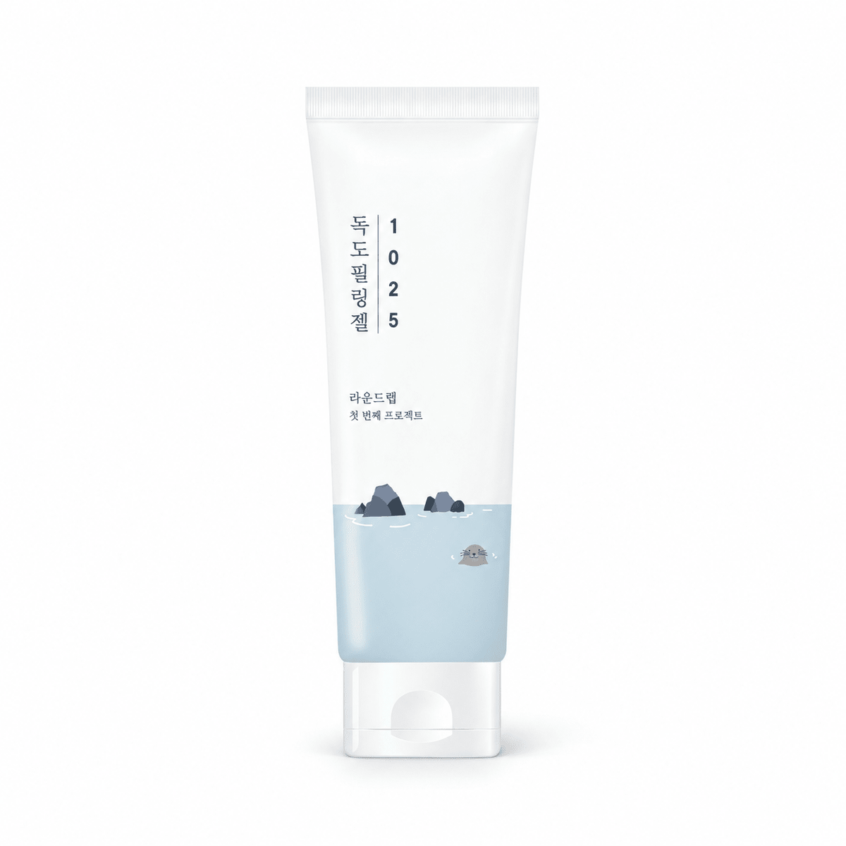ROUND LAB 1025 Dokdo Peeling Gel 120ml on a pure white background