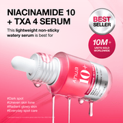 Anua Niacinamide 10 TXA 4 Serum texture and product overview