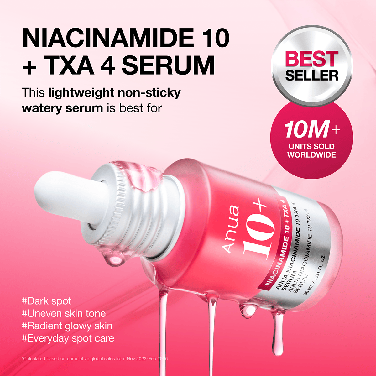 Anua Niacinamide 10 TXA 4 Serum texture and product overview