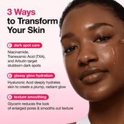 Anua serum dark spot care hydration and texture benefits