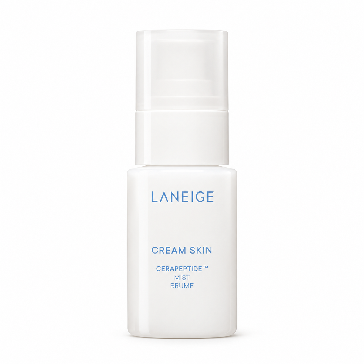 LANEIGE Cream Skin Cerapeptide Mist 30 mL on a white background