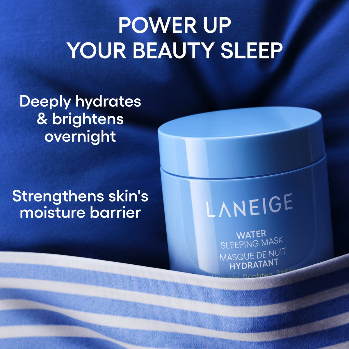 LANEIGE Water Sleeping Mask: Overnight hydration, brightening and moisture-barrier benefits