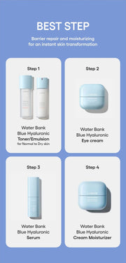 LANEIGE Water Bank Blue Hyaluronic Cleansing Foam official beststep
