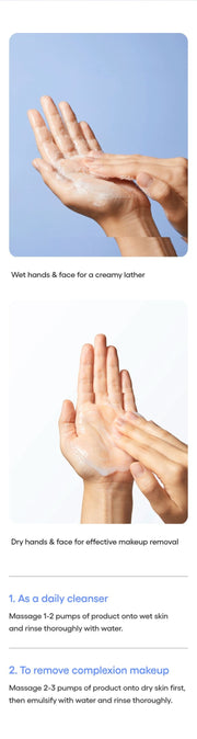 LANEIGE Water Bank Gentle Gel Cleanser official how to