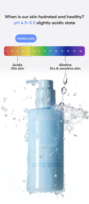 LANEIGE Water Bank Gentle Gel Cleanser official point01 acid mantle