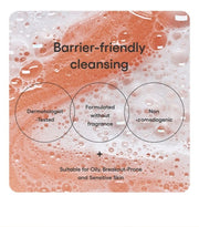 LANEIGE Balance Mode Rice Foaming Deep Cleanser official panel:  Barrier-friendly cleansing Dermatologist -Tested Formulated without fragrance Non -comedogenic Suitable for Oily, Breakout-Prone and Sensitive Skin