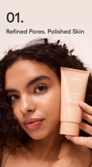 LANEIGE Balance Mode Pore Polishing Peel-Off Mask official panel: 01. Refined Pores. Polished Skin