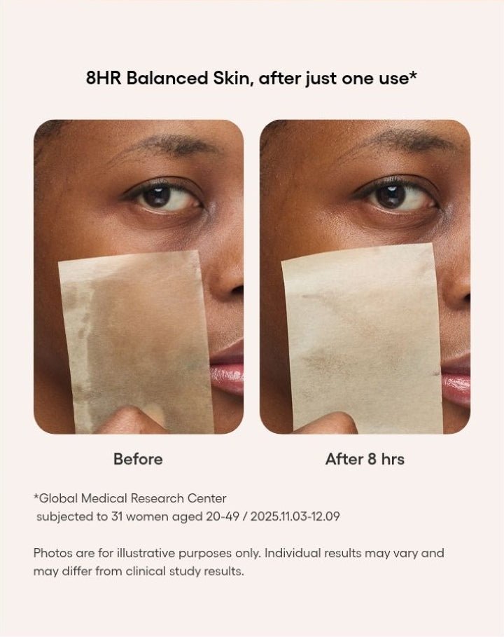 LANEIGE Balance Mode Shine Control Weightless Moisturizer official panel: 8HR Balanced Skin, after just one use* Before After 8 hrs *Global Medical Research Center subjected to 31 women aged 20-49 / 2025.11.03-12.09 Photos are for illustrative purposes only. Individual results may vary and may differ from clinical study results.