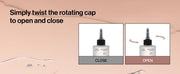 Refilled Twist-open nozzle instructions