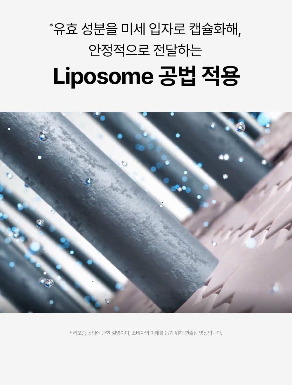 Refilled Treatment liposome delivery explanation in Korean