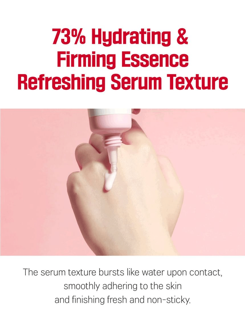 ROUND LAB Camellia Deep Collagen Firming Sun Serum 50 ml: serum texture original product information panel