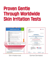ROUND LAB Camellia Deep Collagen Firming Sun Serum 50 ml: skin irritation tests original product information panel