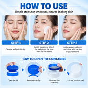 0-Pore Exfoliating Toner Pads with AHA + BHA