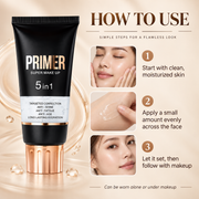 5 in 1 Primer for Face Before Makeup – Blurring & Hydrating