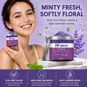 5D White Purple Cleaning Teeth Powder