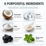 5D Snow Activated Charcoal Teeth Whitening Powder