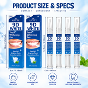 9D White Teeth Whitening Pen with PAP