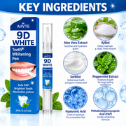 9D White Teeth Whitening Pen with PAP