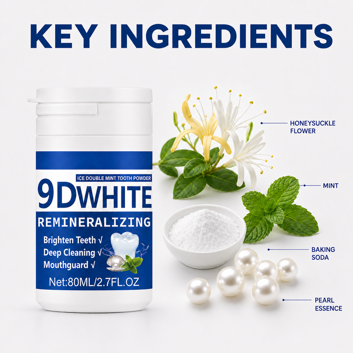 9D Teeth Whitening Powder
