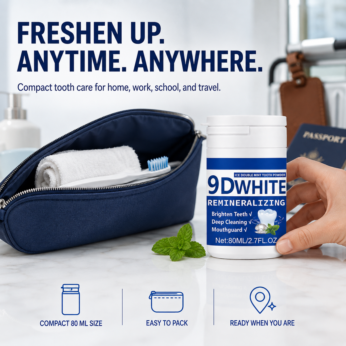 9D Teeth Whitening Powder