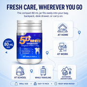 5D White Teeth Whitening Powder - Mint