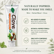 Clove Mint Herbal Toothpaste