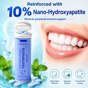 Probiotic Toothpaste Tablets with 10% Nano-Hydroxyapatite