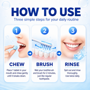 Probiotic Toothpaste Tablets with 10% Nano-Hydroxyapatite